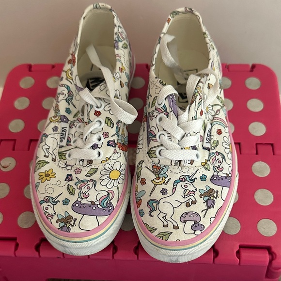 Vans Other - Vans Multicolor Unicorn Pattern Sneakers